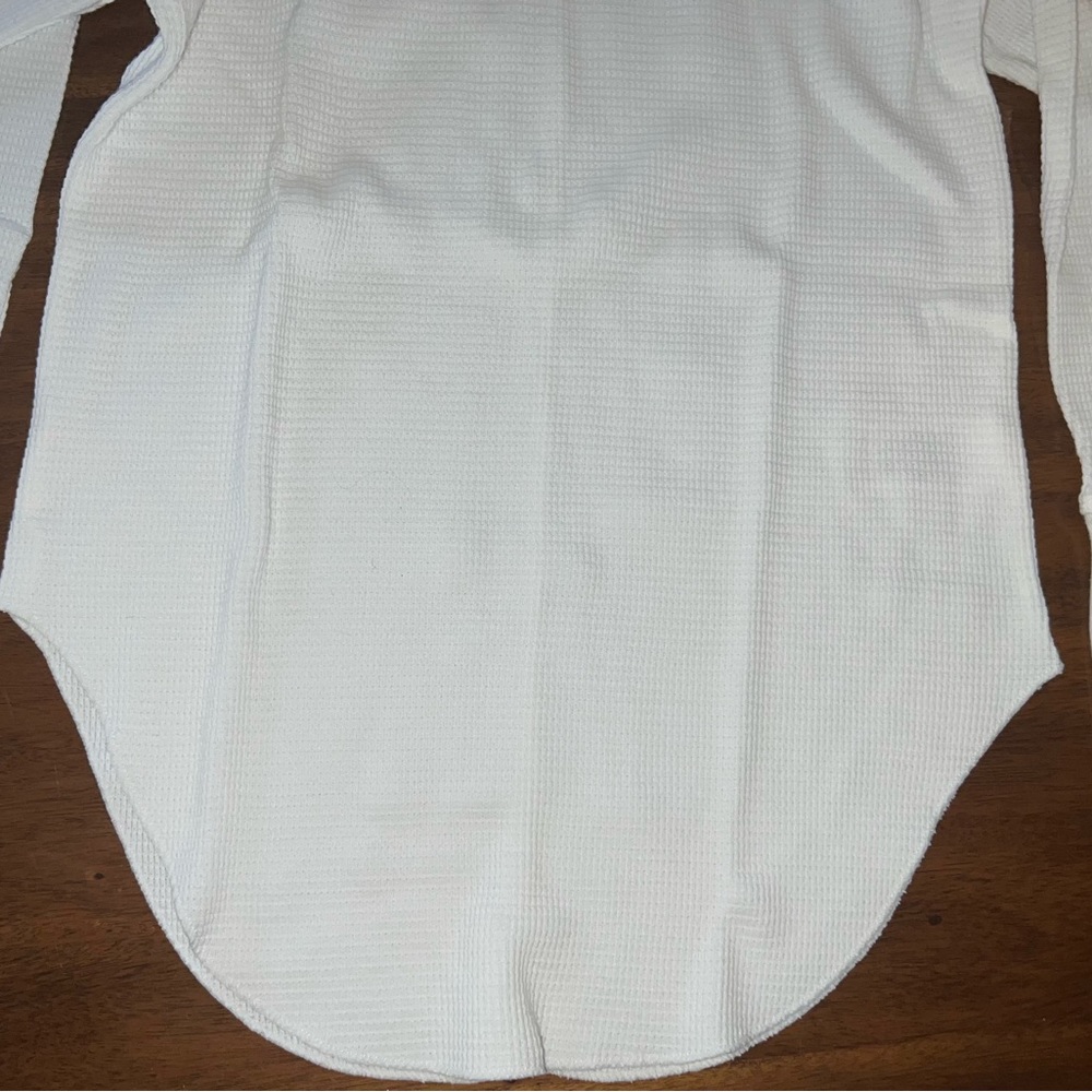 Aritzia Babaton Thermal Cowl Neck Shirt - Picture 3 of 7